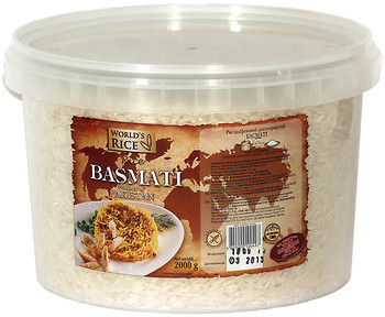 Фото World's Rice basmati Pakistan 2 кг