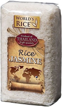 Фото World's Rice jasmine 1 кг