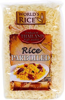 Фото World's Rice parboiled 500 г