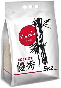 Фото Yoshi sushi rice 5 кг (ваговий)