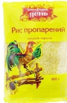 Фото Базарний день довгозернистий пропарений 800 г