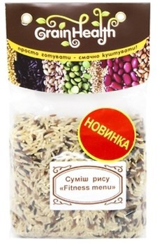 Фото Grain Health суміш Fitness menu 400 г