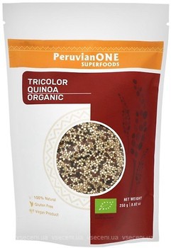 Фото Peruvian Natural Products триколірна (біла, червона, чорна) органічна 250 г