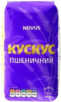 Фото Novus кускус пшеничний 900 г