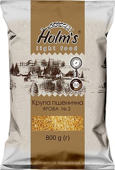 Фото Holm's light food пшеничная яровая №2 800 г
