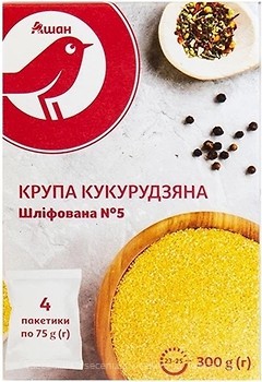 Фото Ашан кукурудзяна №5 4x 75 г