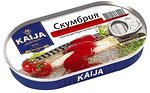 Фото Kaija скумбрія філе в томатному соусі 170 г