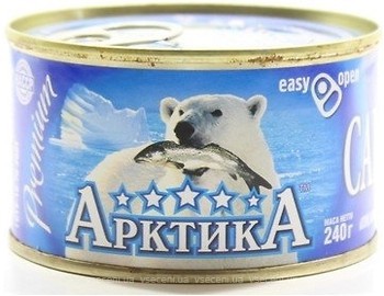 Фото Арктика сардина атлантична бланшована в олії 240 г