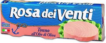 Фото Callipo тунець в оливковій олії Rosa dei Venti 3x 80 г