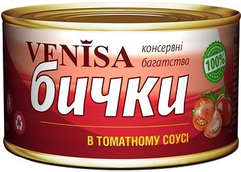 Фото Venisa бички в томатному соусі 240 г