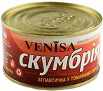 Фото Venisa скумбрія в томатному соусі 240 г