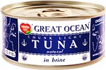 Фото Tropic Life тунець у власному соку Great Ocean 170 г