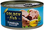 Фото Golden Fish тунець цілий в олії 185 г