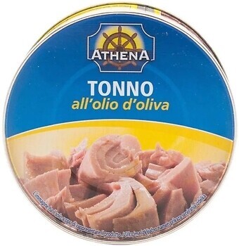 Фото Athena тунець в оливковій олії Tonno di oliva 160 г