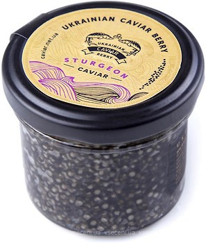 Фото Ukrainian Caviar Berry ікра бестера 100 г