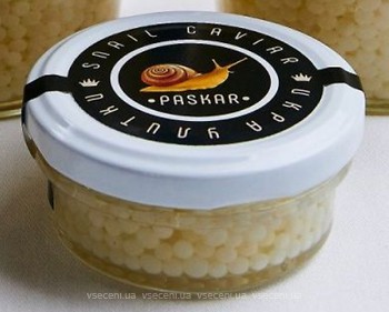 Фото Caviar Snail ікра равлика маринована 50 г