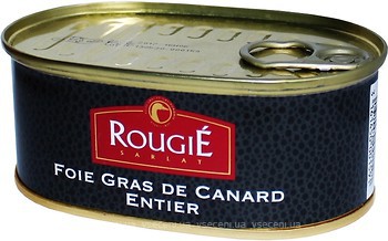 Фото Rougie фуа-гра утиная цельная 200 г