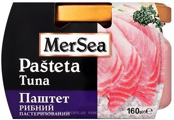 Фото MerSea паштет с тунцом Pasteta Tuna 160 г