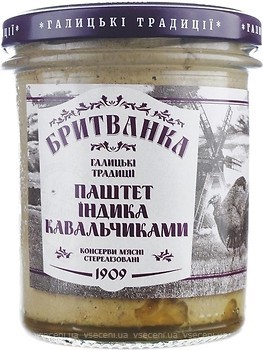 Фото Бритванка паштет из индейки 310 г