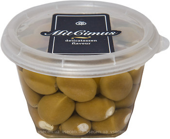 Фото MitCimus маслины зеленные фаршированные сыром Фета 0.43 л