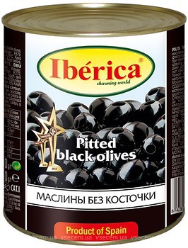 Фото Iberica маслины черные без косточки 3 кг