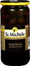 Фото St. Michele маслини чорні без кісточки Охібланка 358 мл