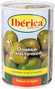 Фото Iberica оливки зелені з кісточкою 420 г