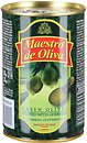 Фото Maestro de Oliva оливки зелені з огірком 300 г