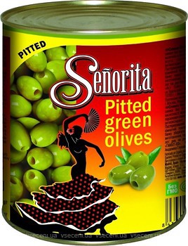 Фото Senorita оливки зелені без кісточки 3 кг