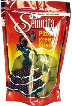 Фото Senorita оливки зелені без кісточки 170 г