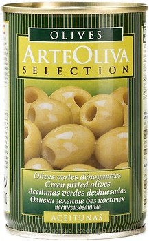 Фото Arte Oliva оливки зелені без кісточки 300 г