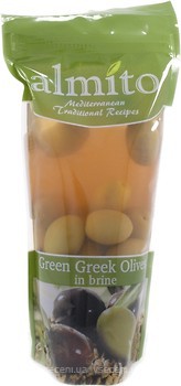 Фото Almito оливки зелені з кісточкою 250 г