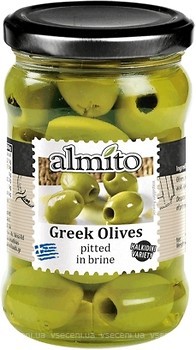 Фото Almito оливки зелені з кісточкою 310 г