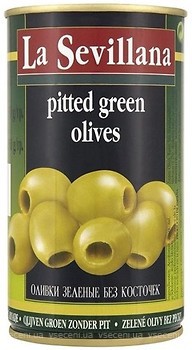 Фото La Sevillana оливки зеленые без косточки 150 г