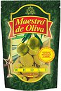 Фото Maestro de Oliva оливки зелені з кісточкою 190 г
