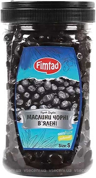 Фото Fimtad маслины черные вяленые 1.2 кг