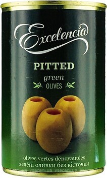 Фото Excelencia оливки зелені без кісточки 314 мл