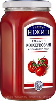 Фото Нежин томаты в томатном соке 920 г
