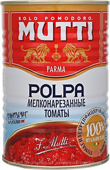 Фото Mutti томаты резаные 400 г