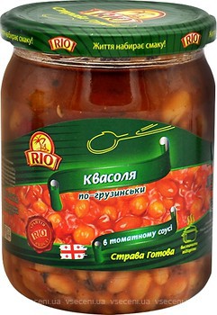Фото Rio квасоля в томатному соусі По-грузинськи 480 г