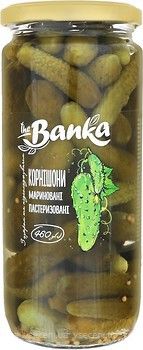 Фото The Banka корнішони мариновані 460 г