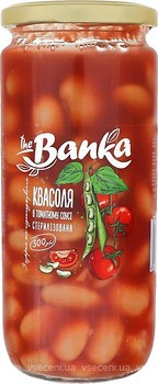 Фото The Banka квасоля в томатному соусі 500 г