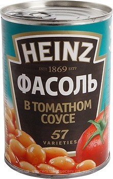 Фото Heinz квасоля в томатному соусі 415 г