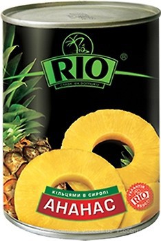Фото Rio ананас кільцями в сиропі 580 мл