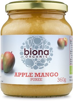 Фото Biona Organic пюре Яблучно-мангове 360 г