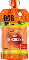 Фото Bob Snail пюре Персикове 250 г