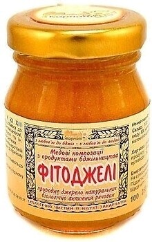 Фото Мед Карпат Фітоджелі 100 г