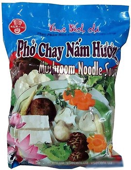 Фото Bich-Chi локшина рисова зі смаком грибів 60 г