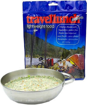 Фото Travellunch різотто з куркою і овочами 125 г
