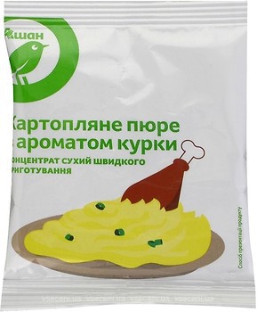 Фото Ашан пюре картопляне з ароматом курки 30 г